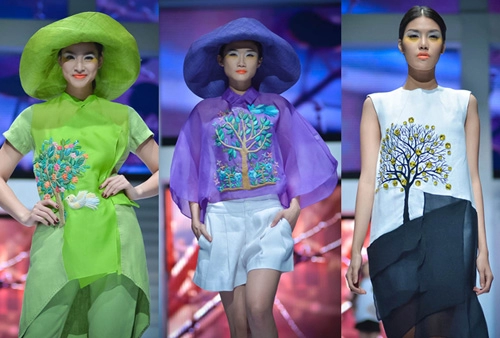 Cuộc đổ bộ sáng tạo của đêm thứ ba vietnam fashion week