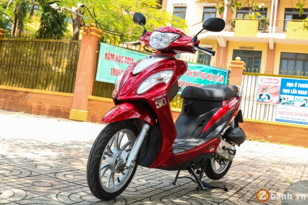 Đánh giá kymco candy hi 50 mẫu xe ga không bằng lái dành cho phái đẹp