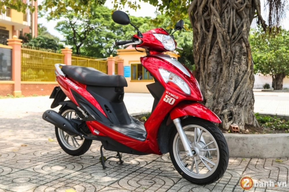 Đánh giá kymco candy hi 50 mẫu xe ga không bằng lái dành cho phái đẹp