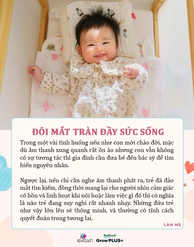 Đôi mắt trẻ có 5 đặc điểm này xin chúc mừng bé rất thông minh