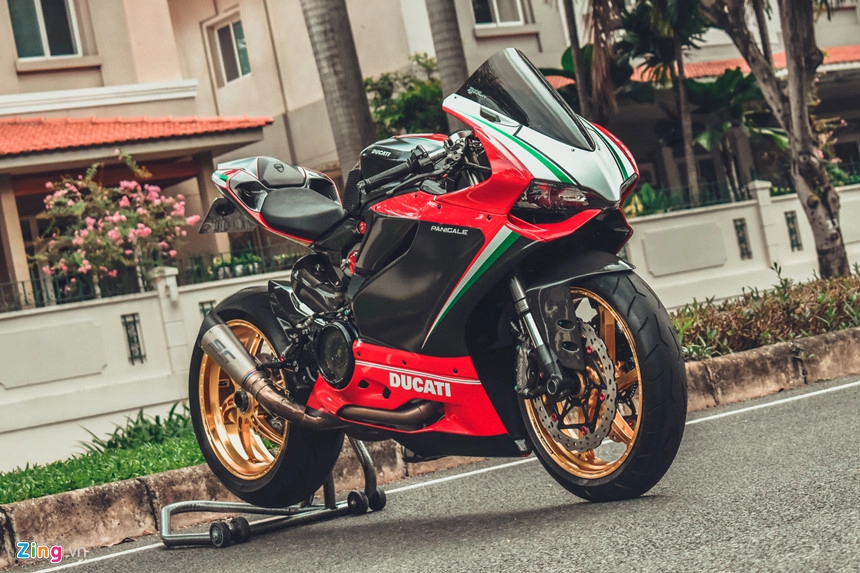 Ducati 899 panigale sở hữu gói độ hạng sang trị giá 300 triệu của biker việt