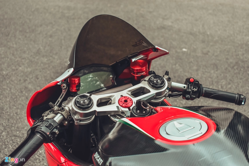 Ducati 899 panigale sở hữu gói độ hạng sang trị giá 300 triệu của biker việt