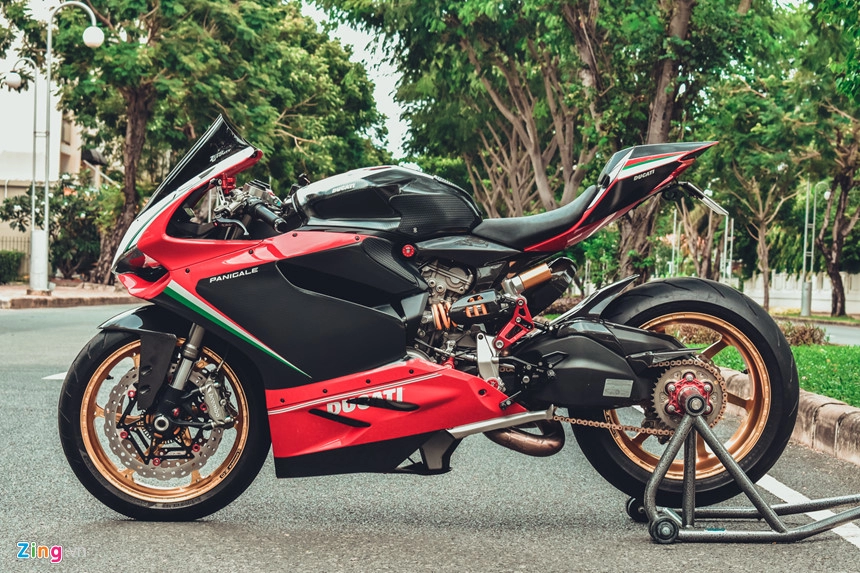 Ducati 899 panigale sở hữu gói độ hạng sang trị giá 300 triệu của biker việt