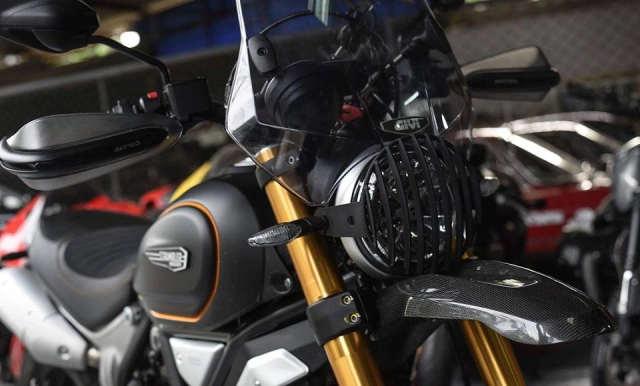 Ducati scrambler 1100 mặn mà với phong cách touring