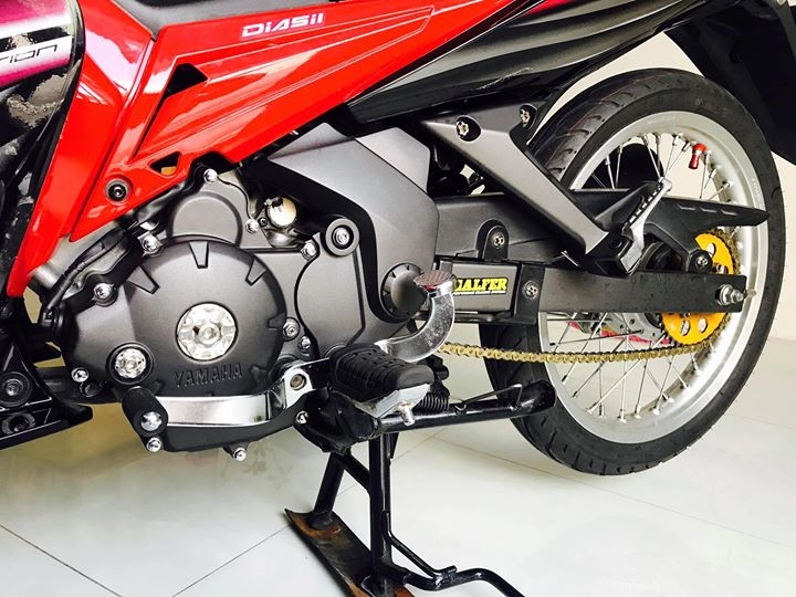 Exciter 135 độ tận răng đầy cứng cáp của biker sài gòn