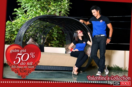 Foci giới thiệu bộ sưu tập áo đôi valentine 2012