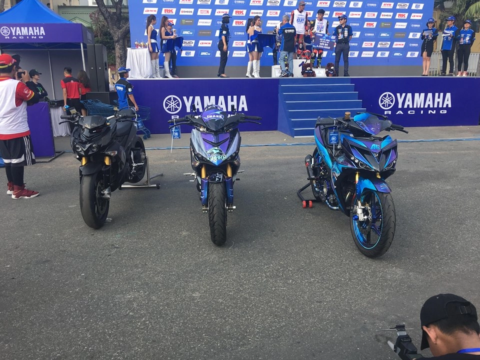 Hàng vạn xe đẹp quy tụ khoe sắc trong ngày hội yamaha gp 2018