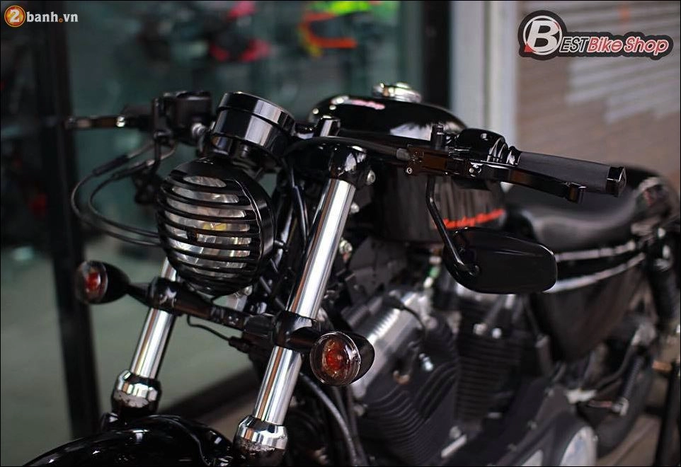 Harley davidson sportster 48 bản độ cơ bắp đến từ dòng sportster chủ lực