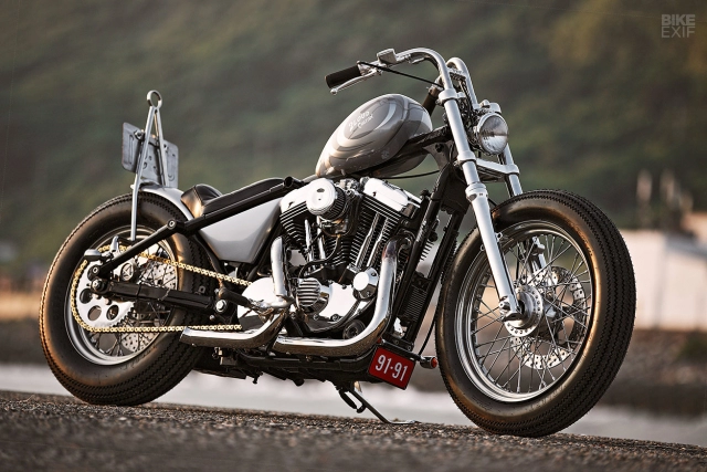 Harley-davidson sportster xl1200 ấn tượng với bản độ bobber grey matter