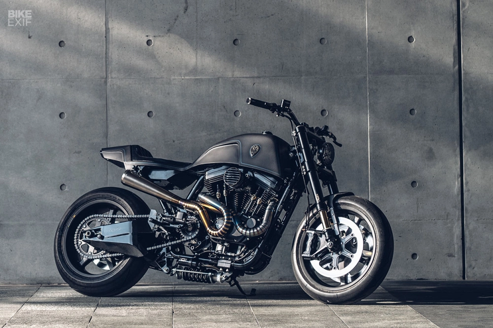 Harley forty-eight đồ sộ qua bản độ raging dagger