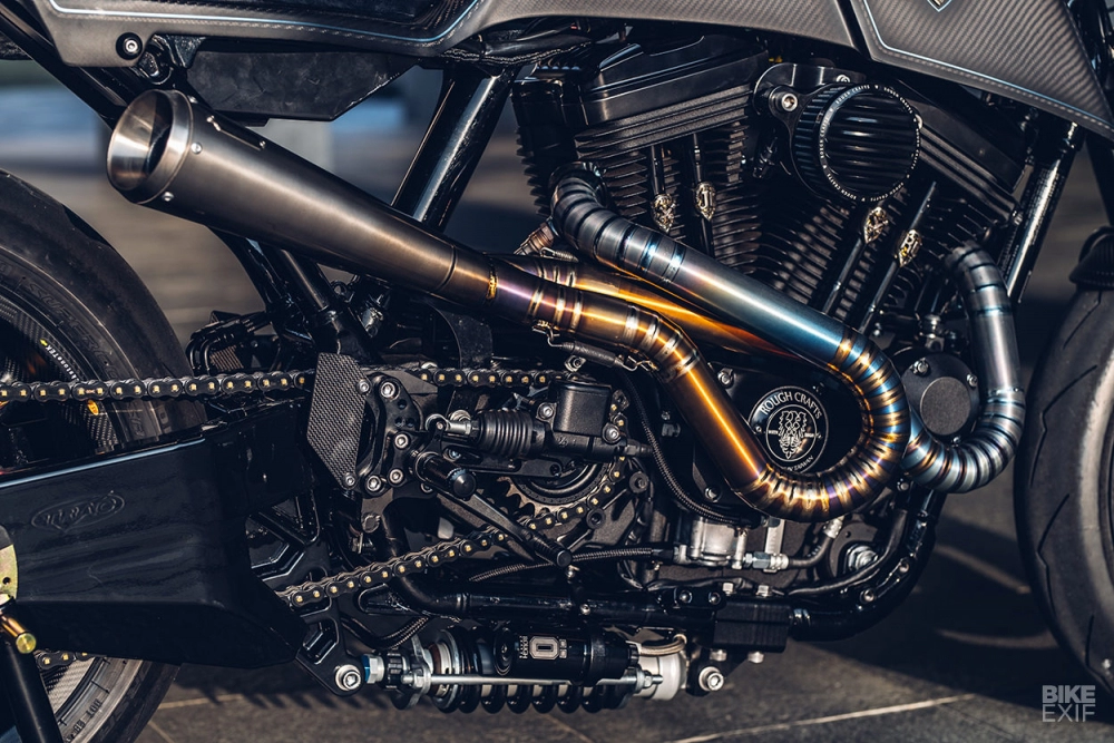 Harley forty-eight đồ sộ qua bản độ raging dagger