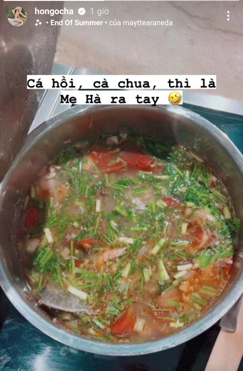 Hồ ngọc hà làm món canh bổ dưỡng cho các cục cưng