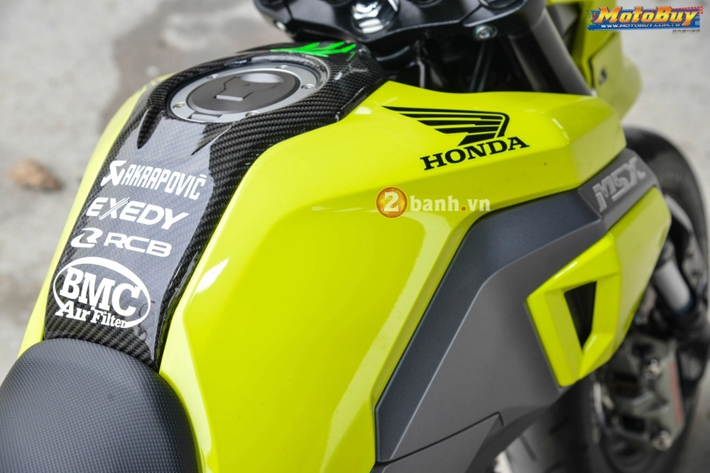 Honda msx 125 đẳng cấp hơn sau khi qua tay biker đài loan
