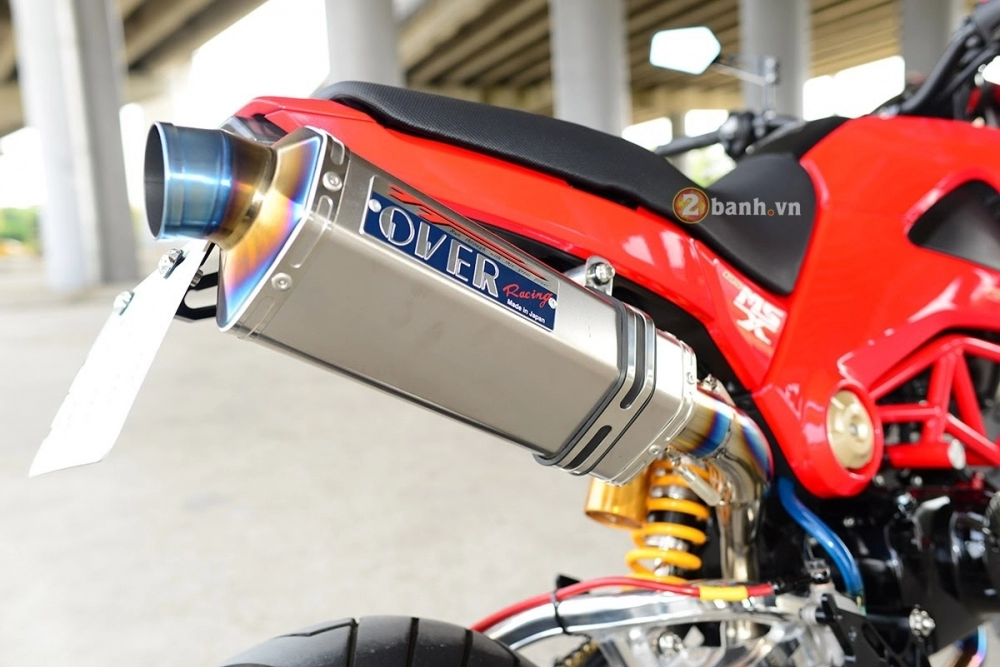 Honda msx độ độc đáo với phiên bản hypermotard