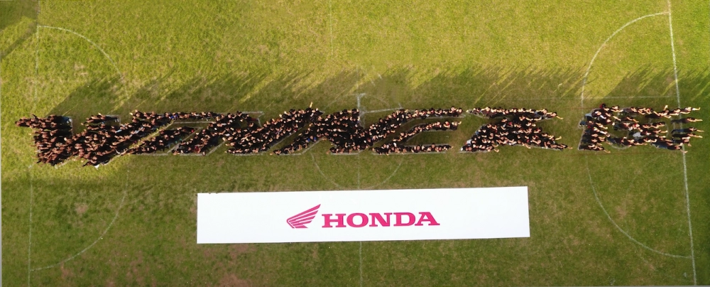 Honda viêt nam thiêt lâp cung luc 2 kỉ lục guiness việt nam
