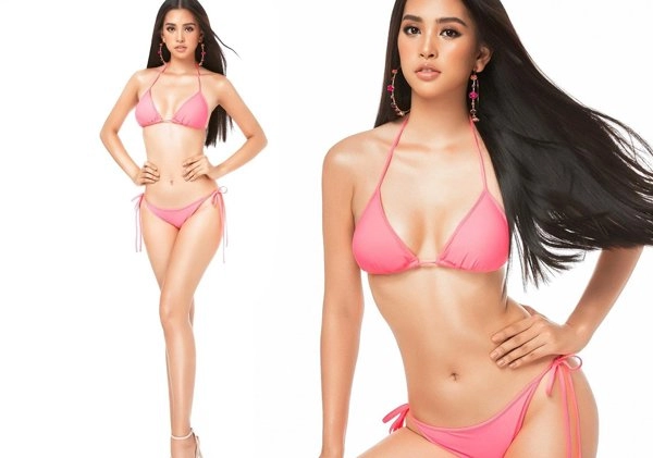 Lâu lắm mới diện lại bikini hoa hậu tiểu vy khoe dáng quá nuột cùng vòng ba 90cm