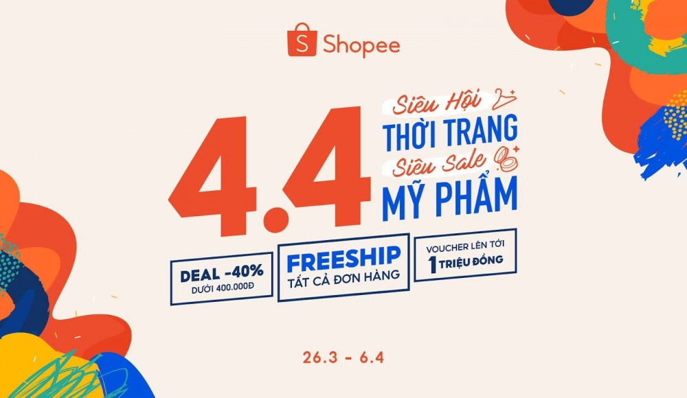 Những deal thời trang mỹ phẩm tín đồ làm đẹp không thể bỏ lỡ tại 44 siêu hội thời trang - siêu sale mỹ phẩm