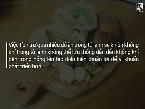 Những thói quen sai lầm trong việc bảo quản thực phẩm