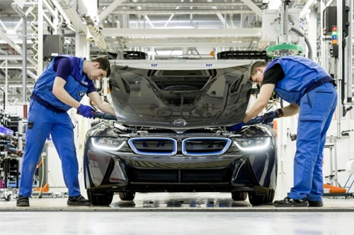  quá trình sản xuất bmw i8 