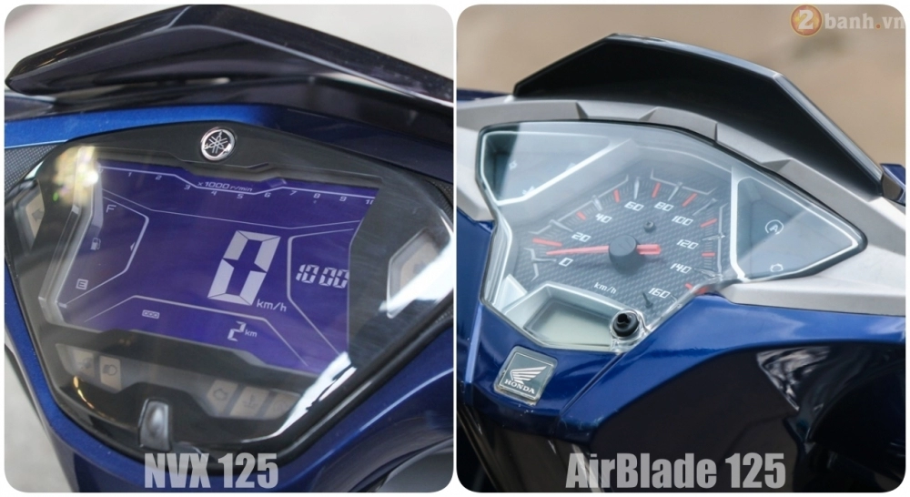 So sánh yamaha nvx 125 và honda airblade 125 - hai đối thủ xứng tầm trong cùng phân khúc