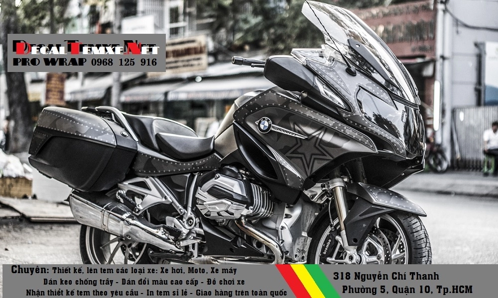 Tem chế moto - decaltemxenet - độ tem xe chuyên nghiệp - tem trùm moto các loại