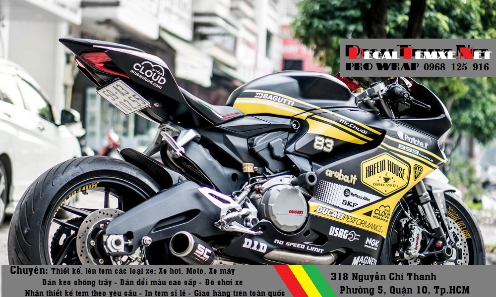 Tem chế moto - decaltemxenet - độ tem xe chuyên nghiệp - tem trùm moto các loại