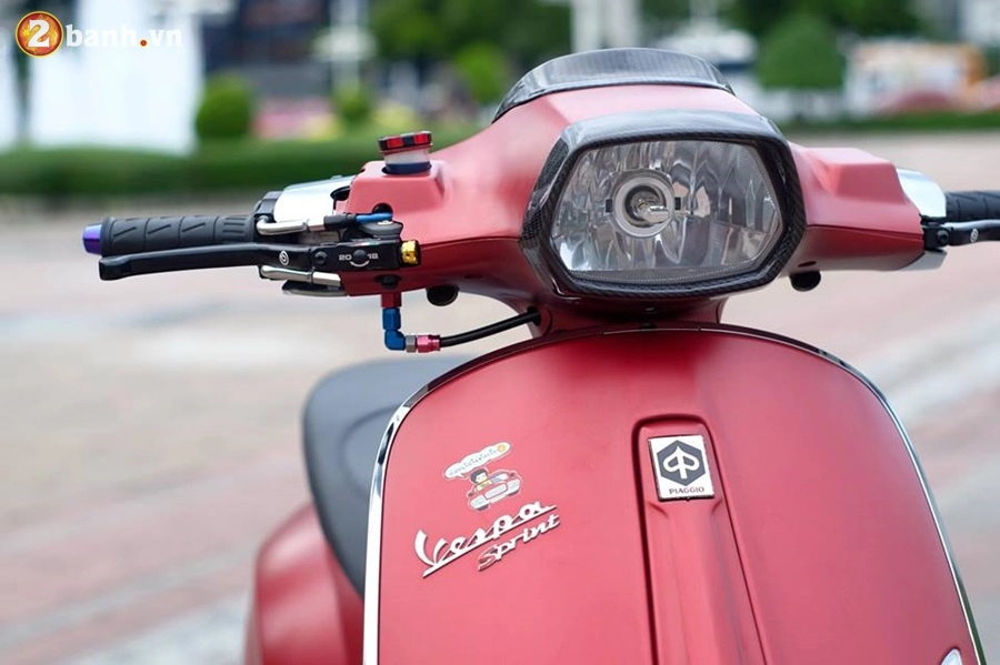 Vespa sprint độ siêu đẹp của biker xứ chùa vàng