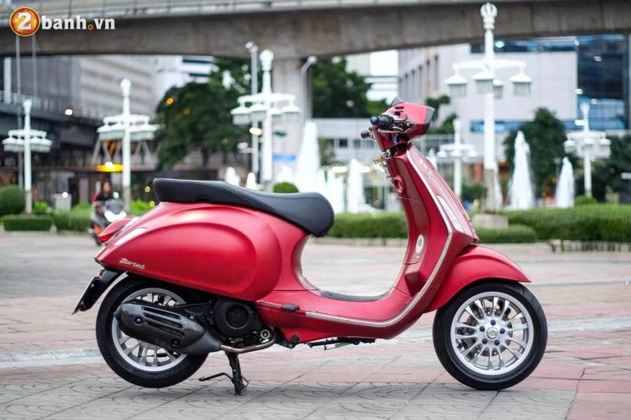 Vespa sprint độ siêu đẹp của biker xứ chùa vàng