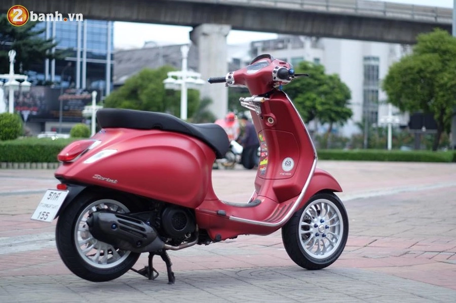 Vespa sprint độ siêu đẹp của biker xứ chùa vàng