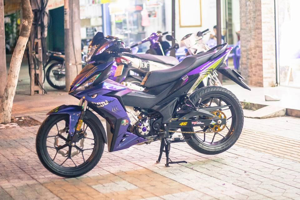 Winner 150 độ kiểng cá tính của biker bến tre