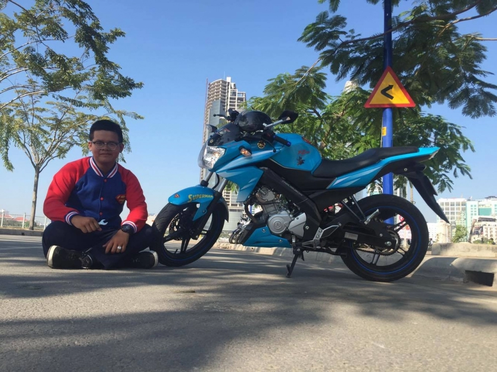 Yamaha fz 150i superman family