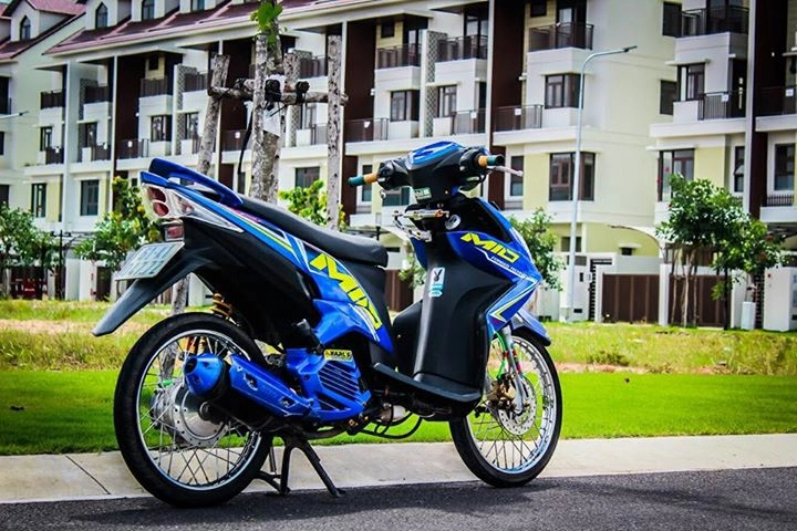 Yamaha luvias độ đôi chân siêu mỏng mang linh hồn thần gió 