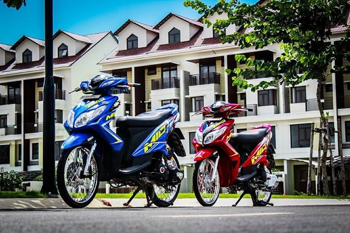 Yamaha luvias độ đôi chân siêu mỏng mang linh hồn thần gió 