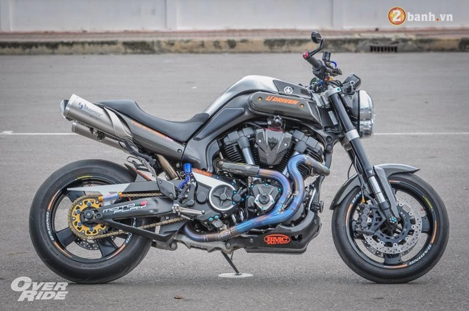 Yamaha mt-01 kẻ hủy diệt v-twin 1700cc