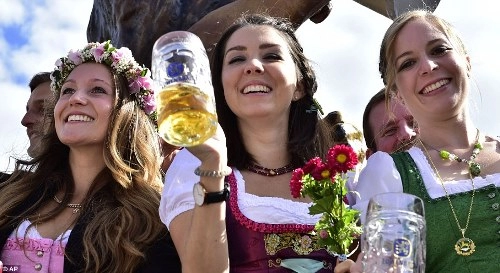 6 triệu khách tham gia lễ hội bia oktoberfest