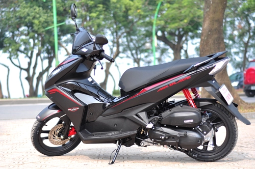  air blade đen mờ - honda tung chiêu đón tết 