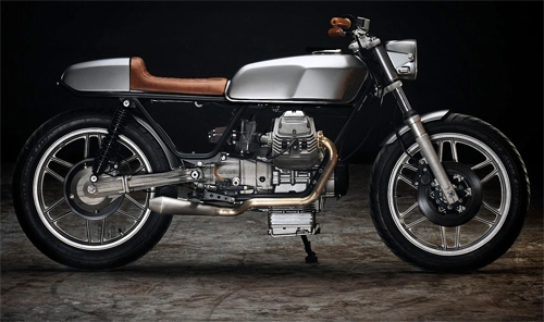  ảnh chi tiết moto guzzi v50 cafe racer 