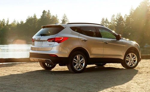  ảnh hyundai santa fe 2015 