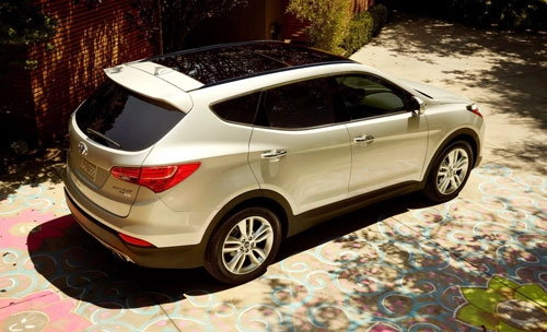  ảnh hyundai santa fe 2015 