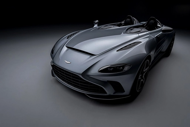 Aston martin trang bi đông cơ v12 cho siêu phâm speedster mơi