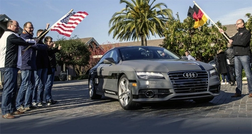  audi a7 tự lái vượt gần 900 km 