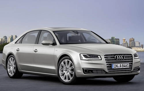 Audi a8 2015 công bố giá