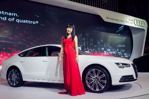  audi ra mắt 3 mẫu xe mới tại vietnam motor show 2014 