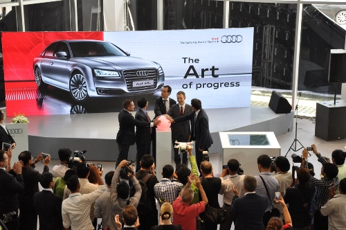  audi ra mắt showroom tại campuchia 