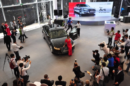  audi ra mắt showroom tại campuchia 