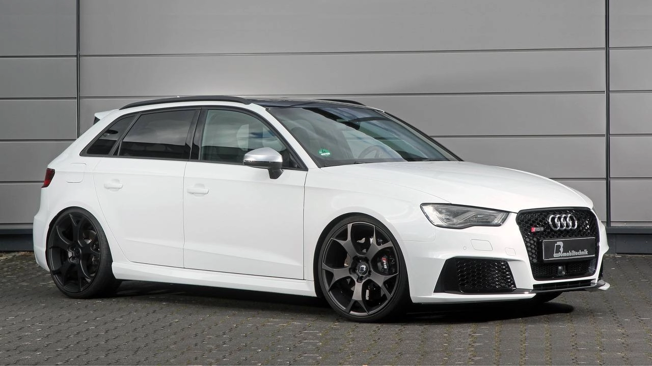 Audi rs3 phiên bản độ có công suất 550 mã lực