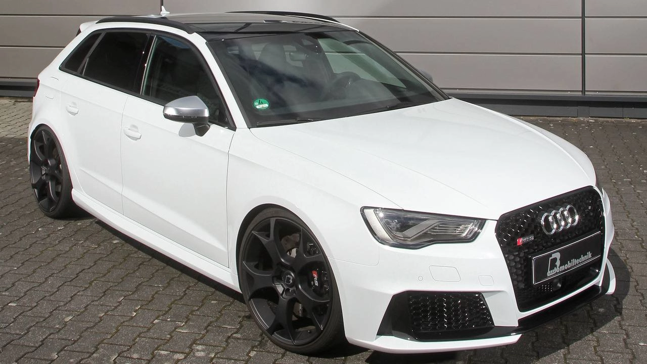 Audi rs3 phiên bản độ có công suất 550 mã lực