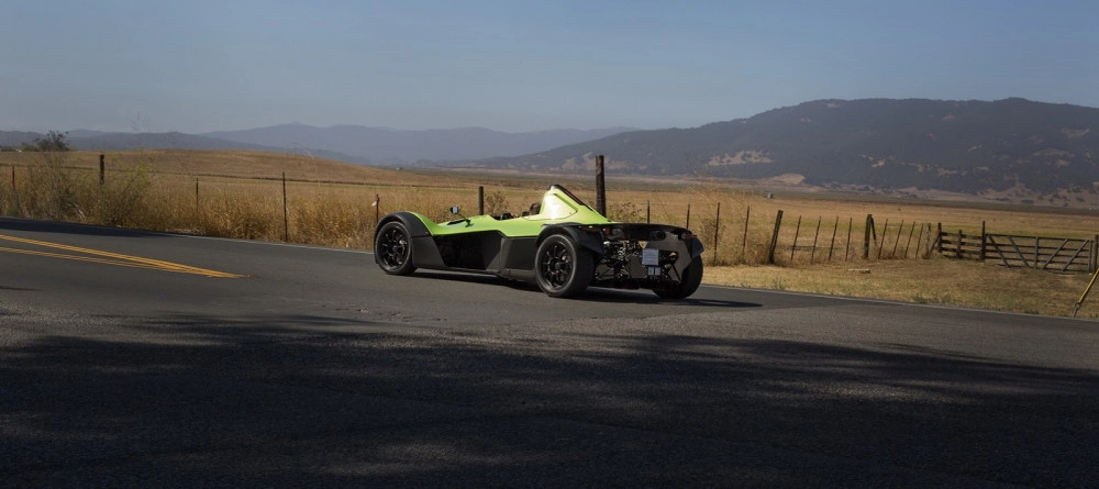 Bac mang mẫu siêu xe mono single-seater supercar tới pebble beach