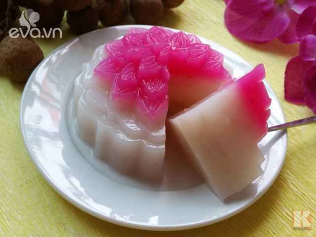 Bánh trung thu rau câu vị nhãn thơm ngon