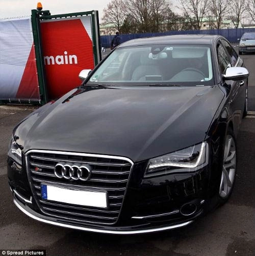 Beckham sắm audi s8 tại pháp